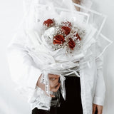 Elegant Romantic Preserved Fragrance Flower (West Malaysia Delivery)