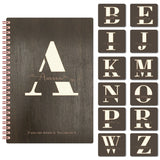 Monogram Laser Cut Custom Notebook (Nationwide Delivery)