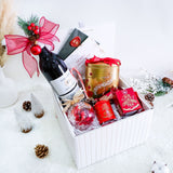 Wonderful Wine,TWG Tea & Personalised Bauble Premium Box 'Christmas 2023'  (Klang Valley Delivery)