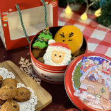 [Christmas 2023] Christmas Cookies Box + Apple Bouquet Bundle | (Klang Valley Delivery)
