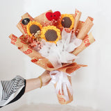 Summer Sunflower Crochet Bouquet (Klang Valley Delivery Only)