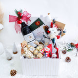 Mistletoe Wine & Godiva Personalised Mug Premium Box 'Christmas 2023' (Klang Valley Delivery)