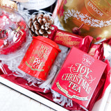 Wonderful Wine,TWG Tea & Personalised Bauble Premium Box 'Christmas 2023'  (Klang Valley Delivery)