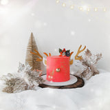 Christmas 2022 Red Caribou Cake (Klang Valley Delivery)