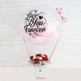 Ares Flower Box with Balloon (Klang Valley Delivery Only)