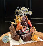 Christmas Wonderland - Brownie Tower (Ipoh Delivery Only)