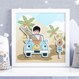 Desert Way 3d Cute Photo Frame Customise Gift Idea (Nationwide Delivery)