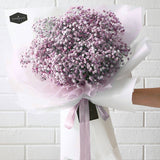 Scentales Pink Baby’s Breath Flower Bouquet (L) | (Klang Valley Delivery)
