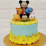 Stacked Cartoon Toy Character Cake