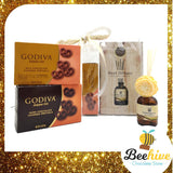 Beehive Chocolate Reed Diffuser Aromatherapy Premium Gift Set with Godiva Chocolates | (West Malaysia Delivery Only)