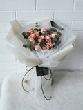 Scentales Minimalist Cappuccino Kenya Rose Flower Bouquet (M)  | (Klang Valley Delivery Only)