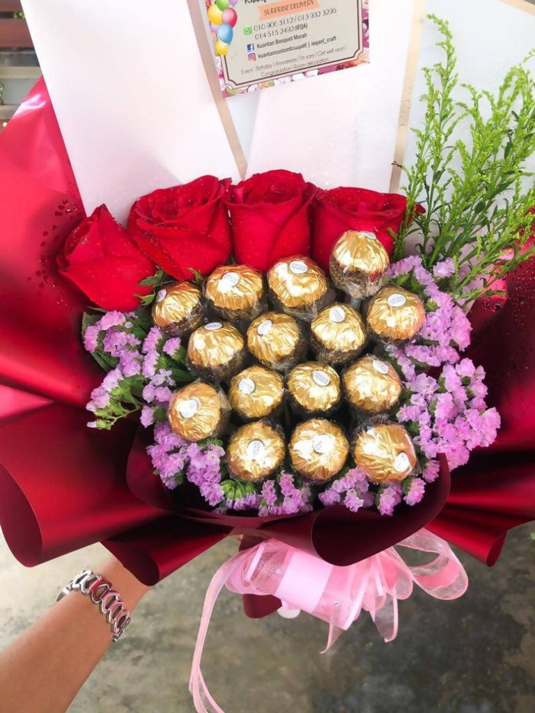 Flower Bouquet 6 (Kuantan Delivery Only) Giftr Malaysia's Leading