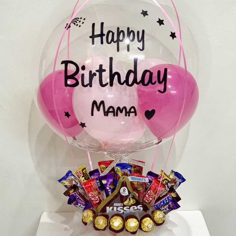 Elaina Chocolate Hot Air Balloon Bouquet (Sungai Petani Delivery Only)