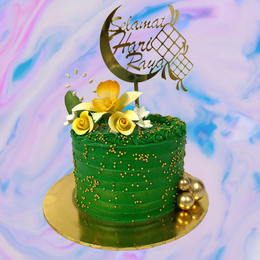(Hari Raya) Emerald Raya Cake 5 inch | (Klang Valley Delivery Only ...