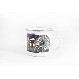 Enamel Cup - Singapore Skyline (Nationwide Delivery)