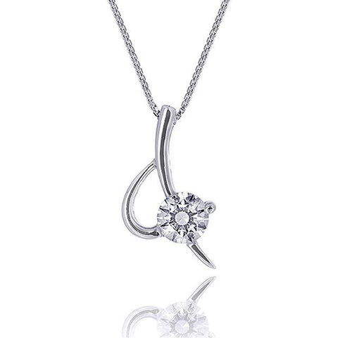 Kelvin Gems Premium Eternal Blade Pendant Necklace
