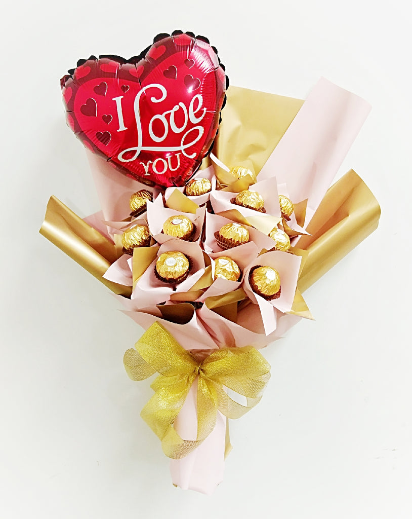 Eternal Love Ferrero Rocher Chocolate Bouquet (Klang Valley Delivery Only)