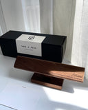 Customised Wooden Watch Holder · Jewellery Holder | Walnut Wood (Nationwide Delivery)