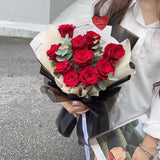 Valentine's Day 2023 | My Valentine 10 Stalks Black (Fresh Flower) (Klang Valley Delivery)