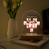 Personalized Coloured Arch Design LED Night Light