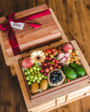 Fruit & Bark (Style B) - Signature Wooden Fruit Gift Box (Klang Valley Delivery)