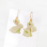 Spring Bunny #4 Handmade Polymer Clay Earring | (Nationwide Delivery)