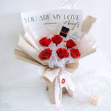Valentino Everlasting Preserved Flower Bouquet  (Klang Valley Delivery)