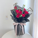 Valentine's Day 2023- Red Rose Bouquet (Fresh Flower)(Klang Valley Delivery)