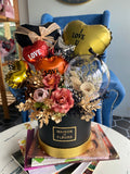 Cinta Flower Box (Artificial Flower) (Negeri Sembilan Delivery)