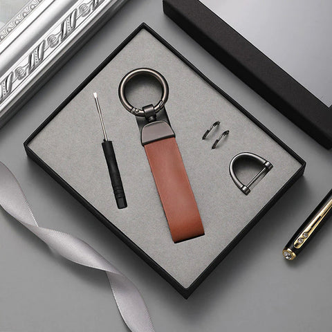 Personalised Leather Keychain | Nationwide Delivery