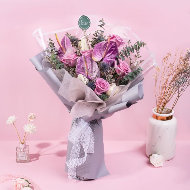 Eleanor Bouquet (Fresh Flower) (Klang Valley Delivery) Giftr