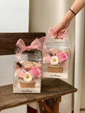 Scented Love Flower Box (Soap Flower) (Klang Valley Delivery Only)