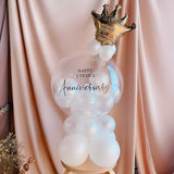 Jumbo Standee Balloon With Crown (Kuantan Delivery Only)