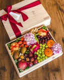 Fruit & Bark (Style A) - Signature Wooden Fruit Gift Box (Klang Valley Delivery)