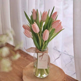 Apricot Tulips in Jar (Klang Valley Delivery only)