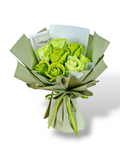 Green Soap Roses Bouquet Artificial Flower（Klang Valley Delivery)