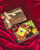 Elegance - Fruit Gift Box with Patchi Chocolate (Klang Valley Delivery)