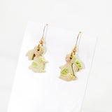 Spring Little Bunny #2 Handmade Polymer Clay Earring | (Nationwide Delivery)