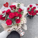 Valentine's Day 2023 | My Valentine 10 Stalks Beige (Fresh Flowers) (Klang Valley Delivery)