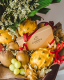 Regalia - Luxury Fruit Basket with Godiva Chocolate (XXL Size) (Klang Valley Delivery)
