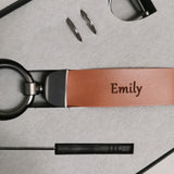 Personalised Leather Keychain | Nationwide Delivery