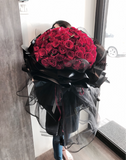 V13 - 99 Red Roses  -  Fresh Flower Bouquet
