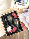 Our Melody, Our Memory | Personalized Glass Cup with Wine And Spotify Photo Frame (Klang Valley Delivery)