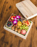 Fruit & Bark (Style D) - Signature Wooden Fruit Gift Box (Klang Valley Delivery)