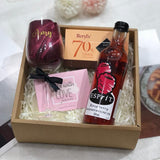 Personalised Gift Box With Sparkling Water and Glass (Nationwide Delivery)