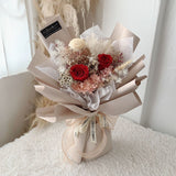 V2023 Love U U Bouquet ( Preserved Flower ) (Johor Bahru Delivery)