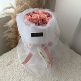V2023 My World Only You Rose Bouquet ( Soap Flower )(Johor Bahru Delivery)