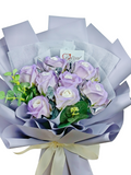 Lavender Fairy Soap Rose Bouquet Artificial Flower (Klang Valley Delivery Only)
