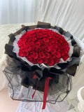 99 Rose Bouquet Flower Bouquet (Fresh Flower) (Klang Valley Delivery Only)