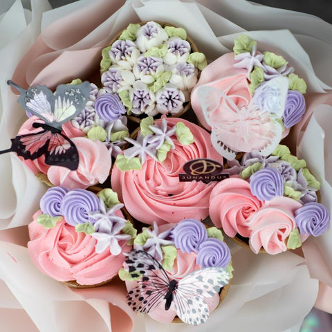 Cupcake Flower Bouquets (Mother's Day 2024)